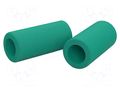 Holder; for  soldering iron; 4pcs; ESD; Ø: 12mm; L: 26mm; green JBC TOOLS JBC-0018659