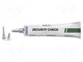 Paint; green; SECURITY CHECK ORIGINAL; 20÷70°C MARKAL MAR-96672-GR