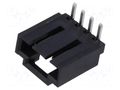 Connector: wire-board; socket; male; PIN: 4; SL; angled 90°; THT MOLEX MX-70553-0108