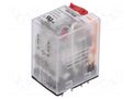 Relay: electromagnetic industrial; DPDT; 220VAC; 5A/277VAC; PCB AMPHENOL ANYTEK AM2C05PCM4LA22000G