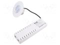 Lamp: LED emergency luminaire; RoundTech; IP65; white; 1.1W; 200lm EATON ELECTRIC RT2RSEO200STF1HIP