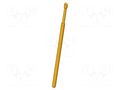 Test needle; Operational spring compression: 4.3mm; 5A; Ø: 1.3mm INGUN GKS-100-1720