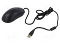 Mouse; black,red; USB A; optical,wired; 1.8m; No.of butt: 7 SAVIO SAVGM-GAMBIT