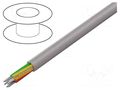 Wire; EcoCable Mini; 6x28AWG; unshielded; 300V; 305m; Cu; stranded ALPHA WIRE 78006-SL001