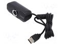 Webcam; black; USB A; Full HD 1080p,PnP; 1.5m; clip; 120° SAVIO CAK-01