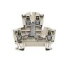 Multi-tier modular terminal, Screw connection, 2.5 mm², 400 V, 24 A, Number of levels: 2, dark beige Weidmuller 1022300000 04008190082031