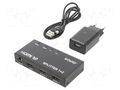 Splitter; Support: 3D,Dolby-True HD,DTS-HD,Full HD 1080p,LPCM SAVIO SAVKABELCL-42
