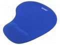 Pad; blue; mouse,wrist; Features: gel SAVIO SAVMP-01BL