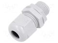 Cable gland; M25; 1.5; IP68; polyamide; light grey; Entrelec TE Connectivity 1SNG626079R0000