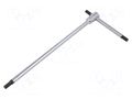 Wrench; hex key; HEX 5mm; Overall len: 195mm; Kind of handle: T BETA BE951/5