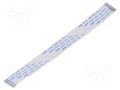 FFC tape; Cores: 30; Tape ph: 0.5mm; L: 152mm; 500mA; 60V; FFC5-TIN GCT 05-30-A-0152-A