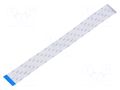 FFC tape; Cores: 40; Tape ph: 0.5mm; L: 203mm; 500mA; 60V; FFC5-TIN GCT 05-40-D-0203-A