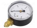 Manometer; 0÷4bar; G 1/4",bottom connection; 63mm; Temp: -20÷60°C PNEUMAT 115