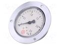 Manometer; 0÷2.5bar; G 1/4",rear connection; 63mm; Temp: -20÷60°C PNEUMAT 303/63