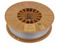 Filament: ASA; 1.75mm; silver; 220÷250°C; 700g ROSA 3D ROSA-3164