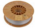 Filament: ASA; 1.75mm; silver; 220÷250°C; 700g ROSA 3D ROSA-3164