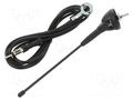 Antenna; car top,automotive; 0.19m; AM,FM; universal; 2.3m 4CARMEDIA ANT.24