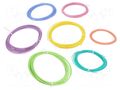 Filament: multipack; Ø: 1.75mm; Kit: PLA Pastel; 7pcs; L: 10mm ROSA 3D ROSA-3925