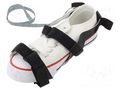 ESD shoe grounder; ESD; L; Features: under heel,resistor 1MΩ DESCO EUROPE SCS-FSG1M-L