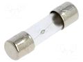 Fuse: fuse; 6.3A; 250VAC; time-lag; cylindrical,glass; 5x20mm; 5ST BEL FUSE 5ST-6.3-R