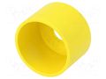 Protective cap; 45; Ø75x47.5mm; plastic; Body: yellow EAO 45-550.1400