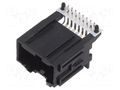 connector STAC64 RA HDR 16 CKT BLK POL A TRAY MOLEX MX-34691-0160