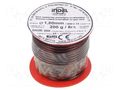 Coil wire; double coated enamelled; 1.8mm; 0.2kg; -65÷200°C INDEL DN2E1.80-0.20