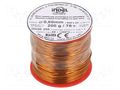 Coil wire; double coated enamelled; 0.6mm; 0.2kg; -65÷200°C INDEL DN2E0.60-0.20