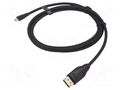 Cable; USB 2.0; USB A plug,USB B micro plug; nickel plated; 0.5m VENTION CTIBD