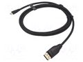 Cable; USB 2.0; USB A plug,USB B micro plug; nickel plated; 0.5m VENTION CTIBD