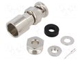 Connector: coaxial; plug; male; MHV; soldering,clamp; for cable AMPHENOL RF 000-29100