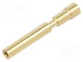 Contact; female; 1mm; gold-plated; 0.34÷1mm2; crimped; for cable HARTING 09151006202