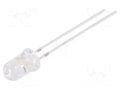 LED; UV-A; 30°; 14mA; 320mW; λd: 370÷380nm; 5÷20VDC; THT OPTOSUPPLY OSV2YL5A31A-CR14