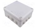 Enclosure: junction box; X: 165mm; Y: 195mm; Z: 90mm; wall mount SCHNEIDER ELECTRIC ENN05010