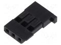 Connector: wire-wire/PCB; plug; female; PIN: 3; 3A; 250V; crimped HSM H2555-03PYFB00R