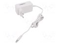 Power supply: switching; mains,plug-in; 12VDC; 2A; 24W; 86.2%; POSC POS POSC12200A-H-WH