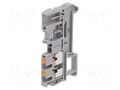 Splice terminal: rail; PT; 24A; 800V; for DIN rail mounting; grey PHOENIX CONTACT PT2.5-TWIN/1P