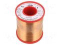 Coil wire; double coated enamelled; 0.15mm; 1kg; -65÷180°C INDEL DN2E0.15-1.00