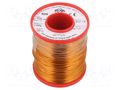 Coil wire; double coated enamelled; 0.65mm; 1kg; -65÷200°C INDEL DN2E0.65-1.00