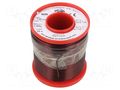 Coil wire; double coated enamelled; 1.5mm; 1kg; -65÷200°C INDEL DN2E1.50-1.00