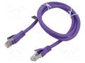Patch cord; RJ45 plug,both sides; S/FTP; 6a; stranded; OFC; PVC VENTION IBMVF