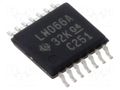 IC: analog switch; bilateral; Ch: 4; SMD; TSSOP14; 2÷5.5VDC; 74LV TEXAS INSTRUMENTS SN74LV4066APWR