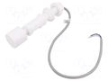 Sensor: liquid level; -20÷80°C; OUT: NO; IP67; polypropylene; 0.5m CARLO GAVAZZI ILU2