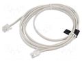 Cable: telephone; RJ11 plug,both sides; Len: 2m; white; Core: Cu VENTION IQBWH