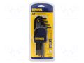 Wrench-set; hex key,spherical; 10pcs. IRWIN IRW-T10757