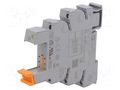 Socket; for DIN rail mounting; -40÷60°C; 14x80x94mm; 24VDC PHOENIX CONTACT PLC-BSC-24DC/1-1