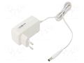 Power supply: switching; mains,plug-in; 12VDC; 2A; 24W; 86.2%; POSC POS POSC12200A-H-25-WH