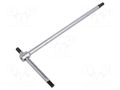 Wrench; hex key; HEX 6mm; Overall len: 215mm; Kind of handle: T BETA BE951/6