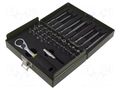 Kit: screwdriver bits; Kit: rattle,screwdriver bits; bag; 36pcs. PROXXON PR23109