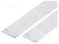 FFC tape; Cores: 19; Tape ph: 1mm; L: 203mm; 1A; 60V; Plating: tinned GCT 10-19-A-0203-C